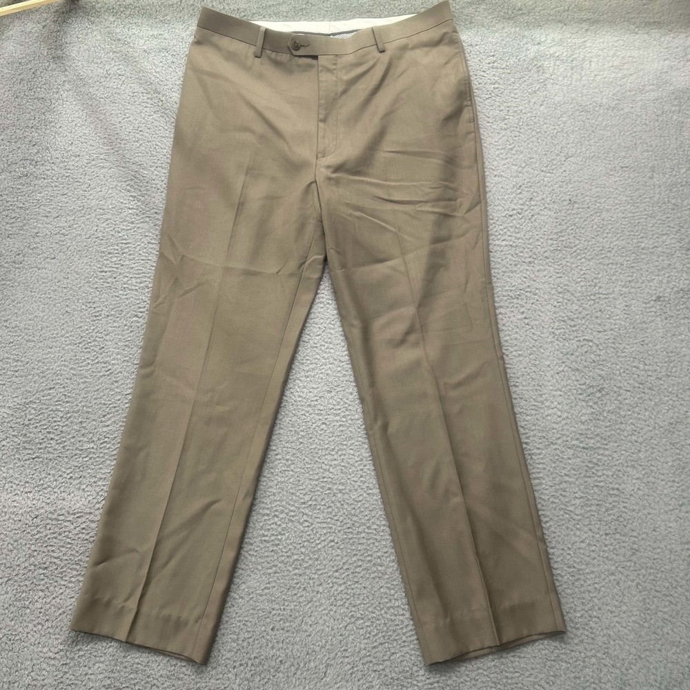 Daniel Cremieux Pants Mens Signature Collection 38X32 Dress Pants Slacks Trouser
